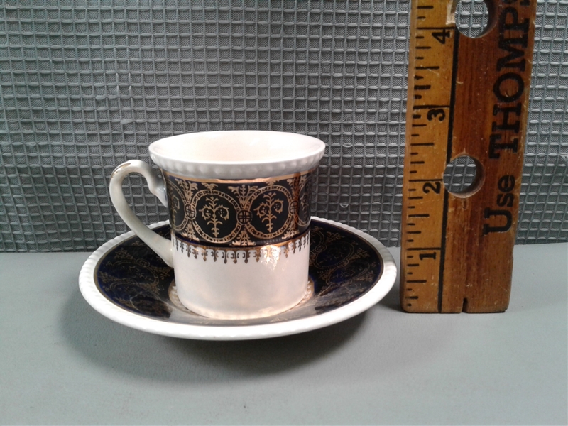 Vintage Demitasse Cups and Saucers