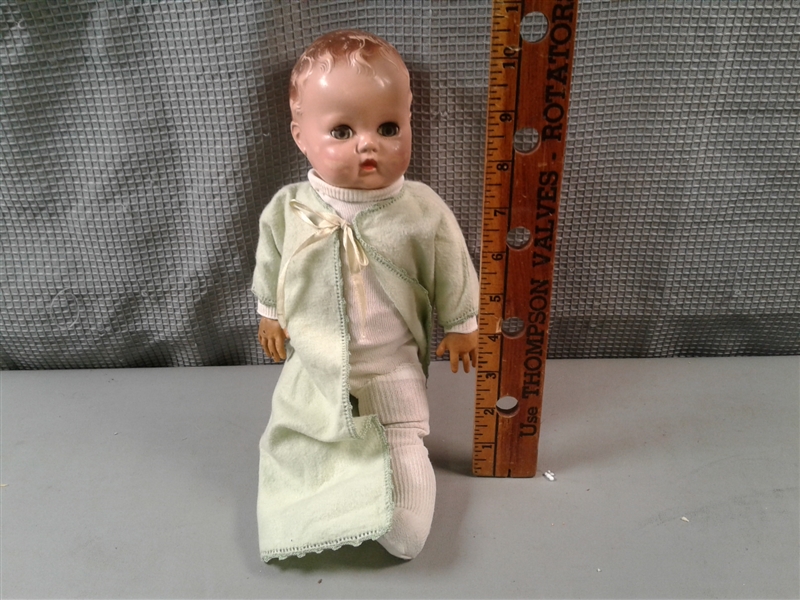 Vintage/Antique Dolls, Vintage Doll Bed   