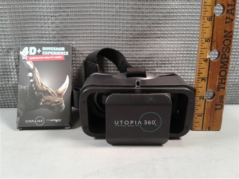 Virtual Reality Headset- Dinosaurs and Batman