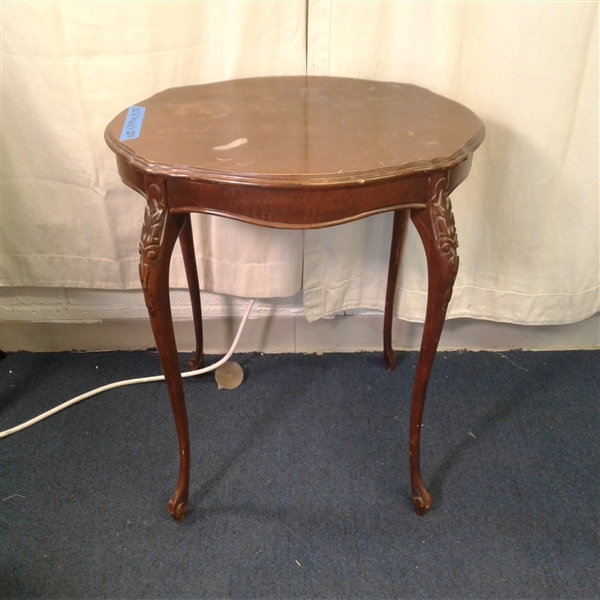 Antique Queen Anne Side Table