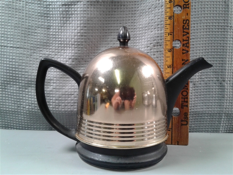 Vintage Teapots and Percolator