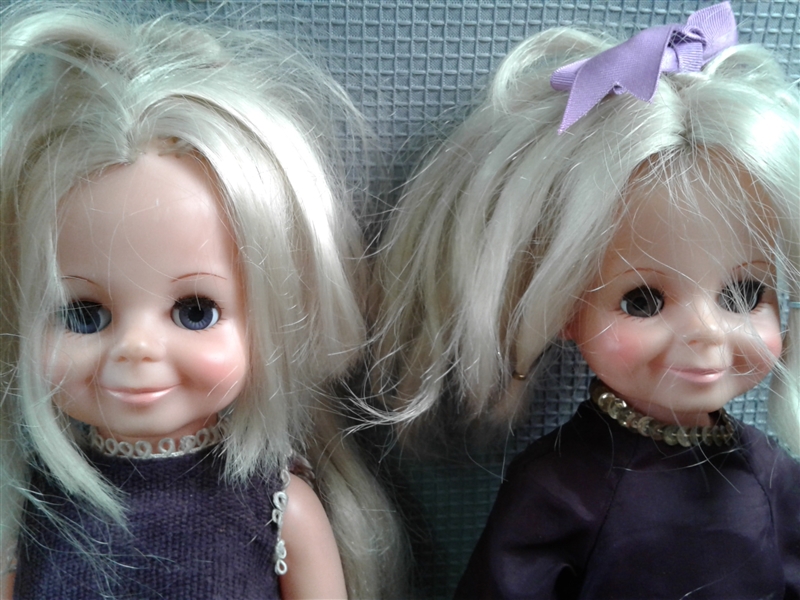 Vintage 1970 Ideal Crissy Dolls