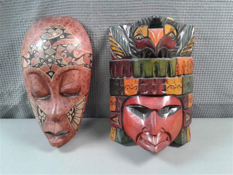 Two Wood Mask 