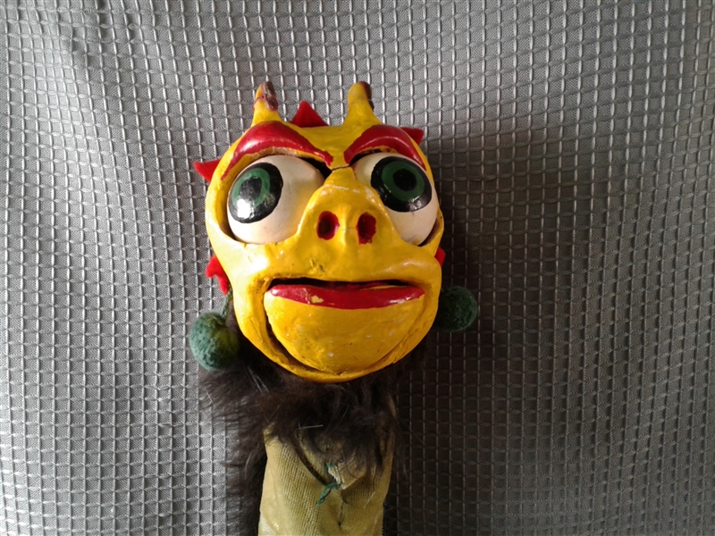 Vintage/Antique Marionette Catipiller Puppet 