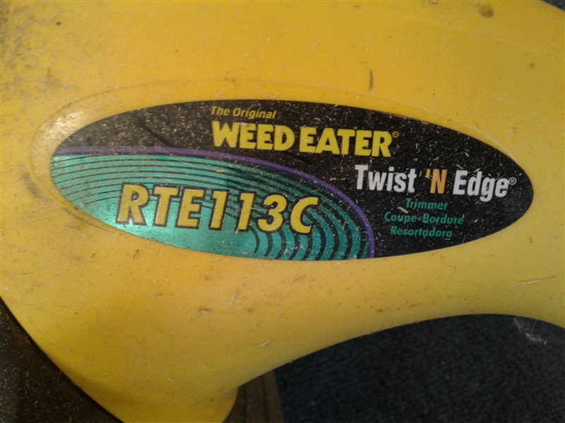 Grass Getter Edger, Twist 'N Edge Weed Eater 