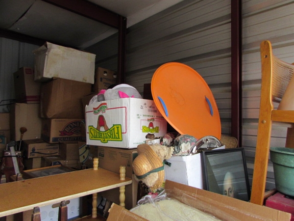 ENTIRE CONTENTS OF STORAGE LOCKER - LOCATED IN YREKA