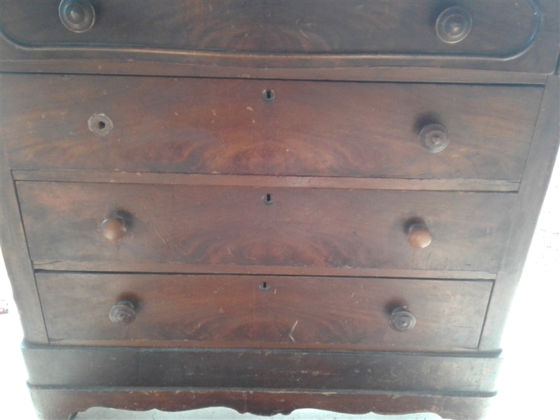 Antique Dresser with Marble Top