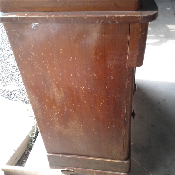 Antique Dresser with Marble Top