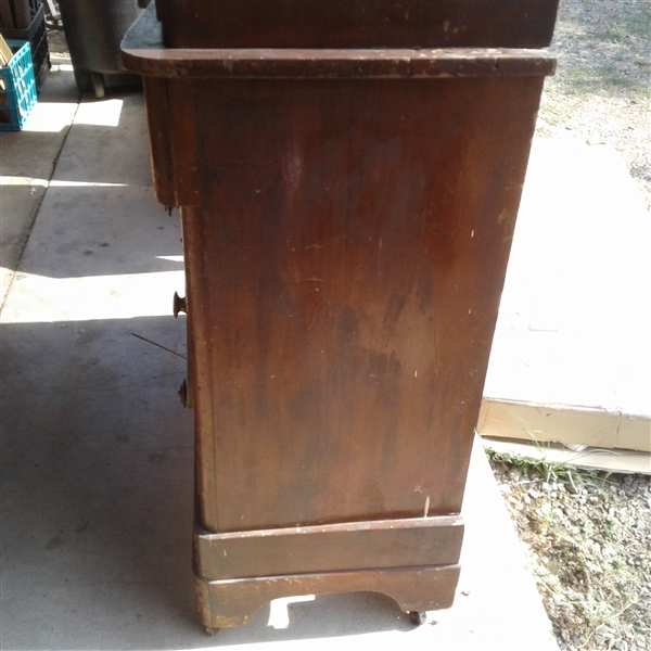 Antique Dresser with Marble Top