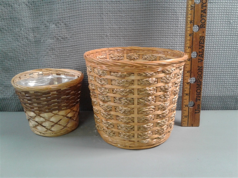 Wicker and Woven Baskets