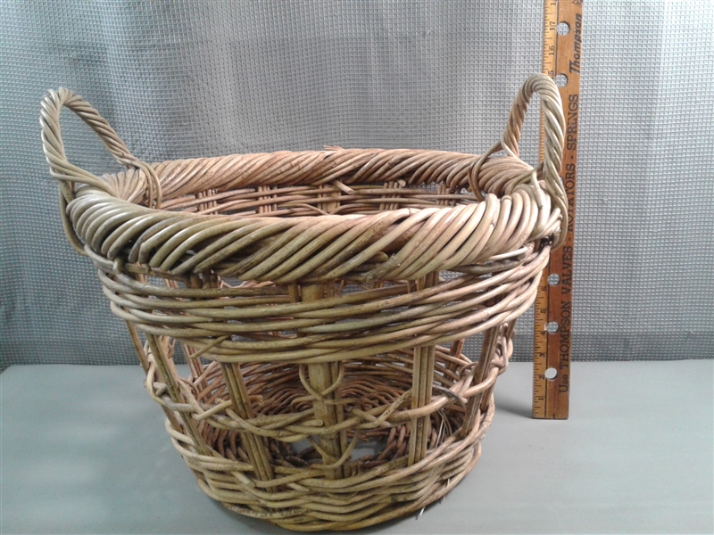 Wicker and Woven Baskets