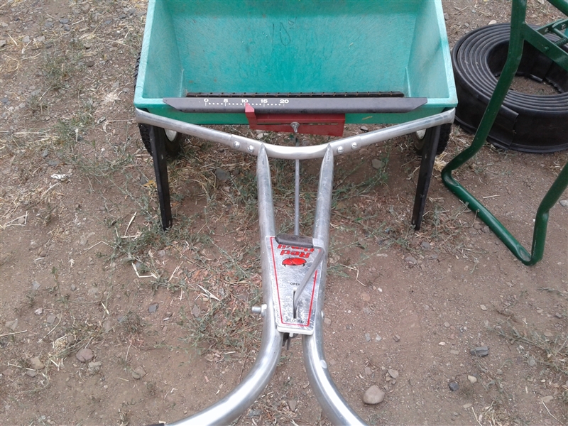 Red Devil Spreader, Garden Bench, Edging, Miracle Gro Hose Attachment