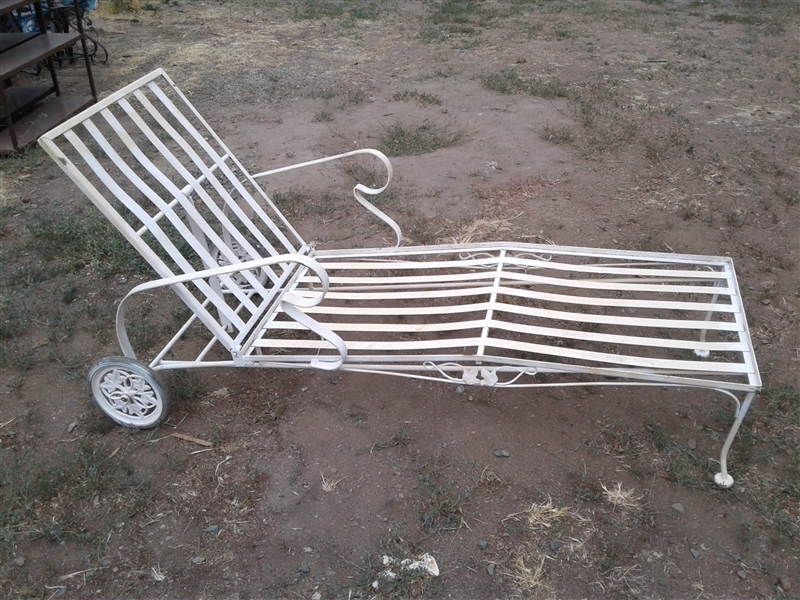 Vintage Metal Lounge Chair