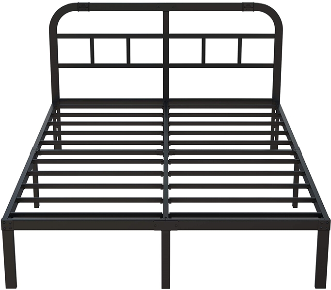 Ziyoo 14 Full Size Metal Bed Frame w/Headboard