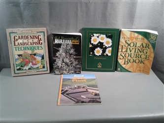 Books- Perennials, Deck Plans, Gardening, and more