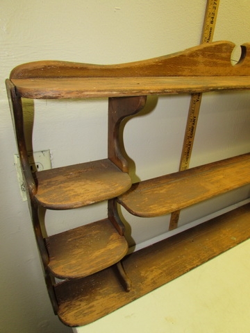 WOODEN WALL SHELF