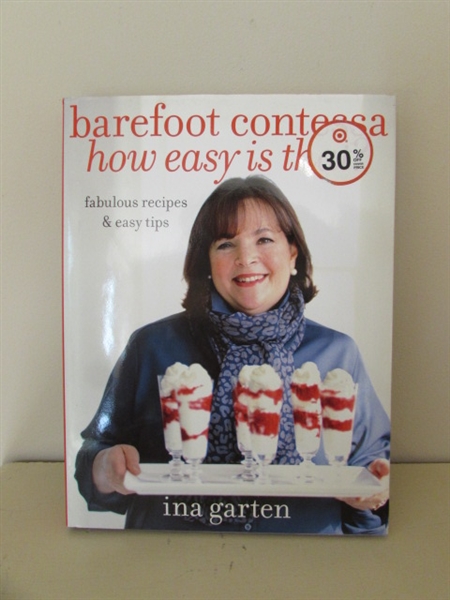 COOKBOOKS - BAREFOOT CONTESSA, PIZZA, SOUP & OTHERS