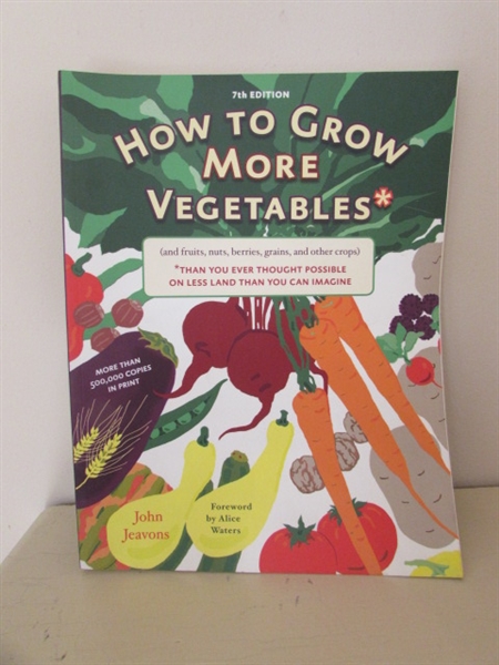 BOOKS - GROWING & PRESERVING FOODS