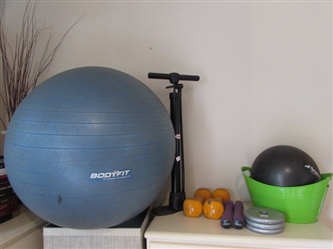 EXCERSIZE/FITNESS ITEMS