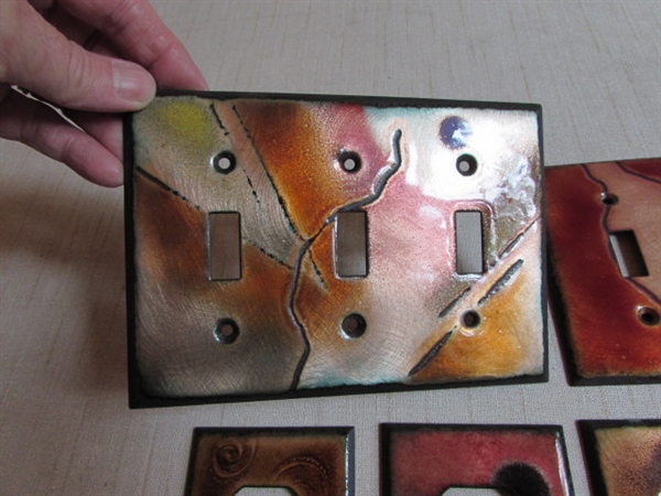 ART COPPER SWITCH & OUTLET PLATES