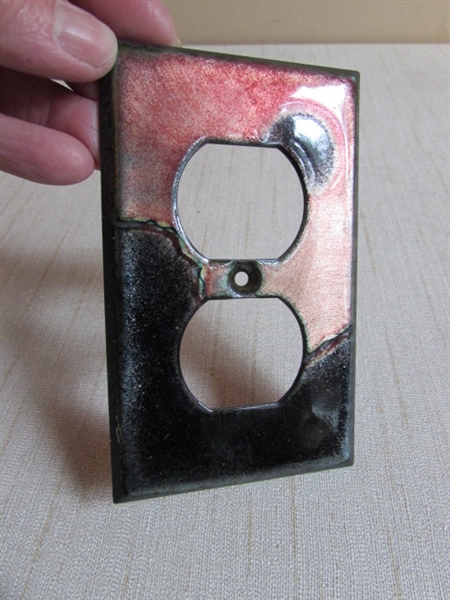 ART COPPER SWITCH & OUTLET PLATES