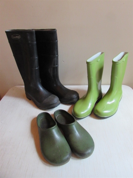SLOGGER CLOGS & BOOTS & TALL RUBBER BOOTS