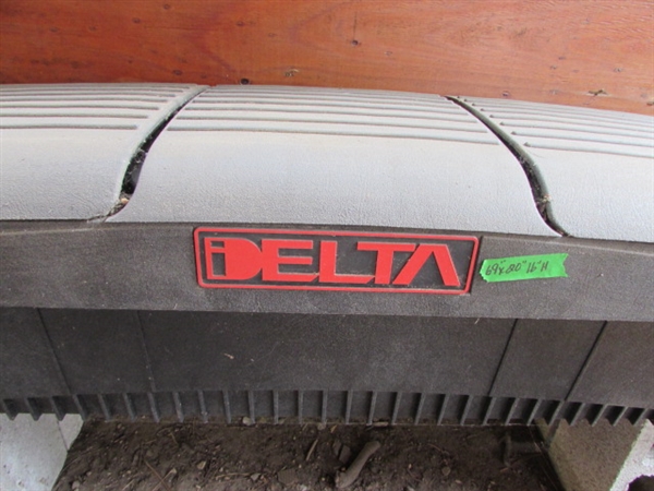 DELTA PLASTIC TRUCK BED BOX - NO KEYS