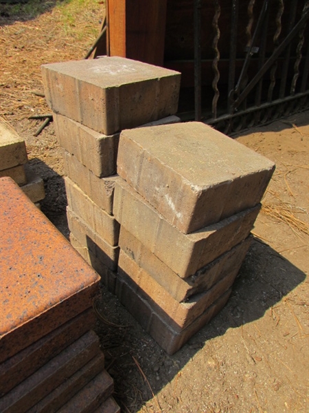 ASSORTED STEPPING STONES AND BRICKS