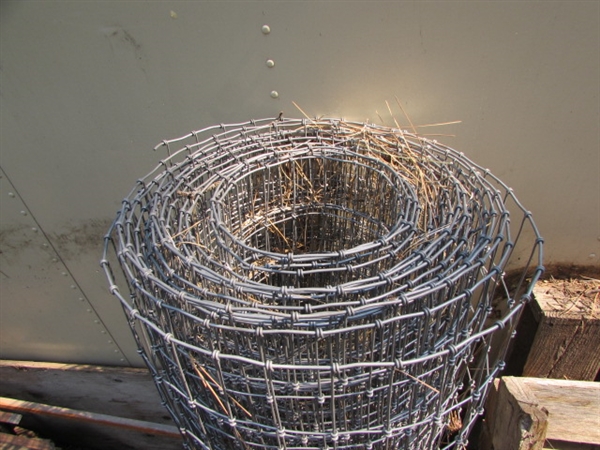 ROLL OF 5' 2x4 WIRE FENCING