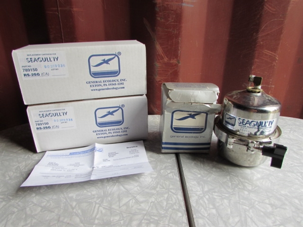 SEAGULL WATER PURIFICATION SYSTEM & FILTERS