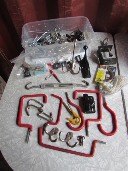 LOTS OF HOOKS FOR ANY NEED