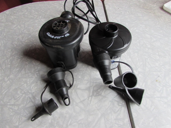 ELECTRIC & BATTERY POWERED AIR PUMPS