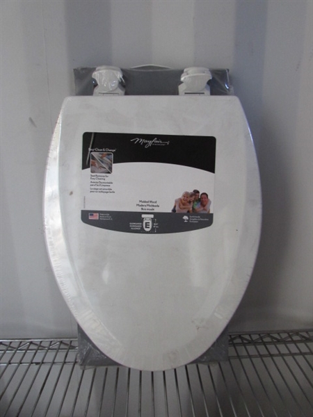 MAYFAIR ELONGATED TOILET SEAT WITH LID