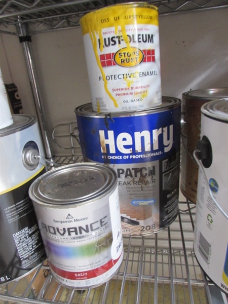 PAINT, STAIN & PAINTING SUPPLIES