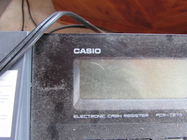 Casio Cash Register & Steelmaster Cash Box
