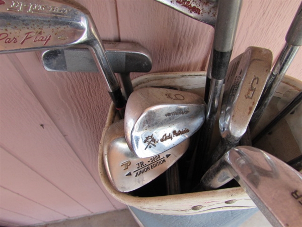 Set of Golf Clubs & Bag
