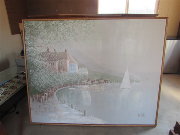 Large Canvas Painting
