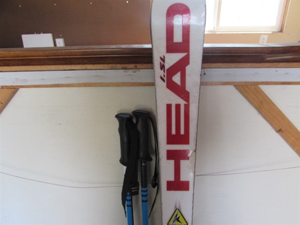 I.SL Head Skis with Bindings Rossignol Poles, & Dalbello Boots 