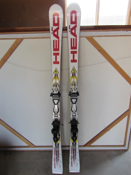 I.SL Head Skis with Bindings Rossignol Poles, & Dalbello Boots 