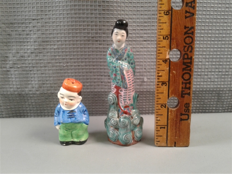 Japanese And Chinese Figures, Plates And More  