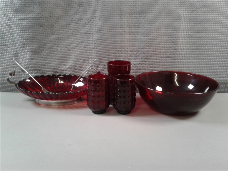 Red Glass Collection 