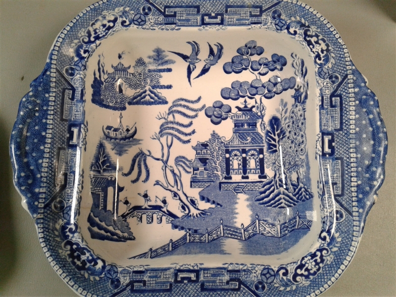 Blue and White Dishes 