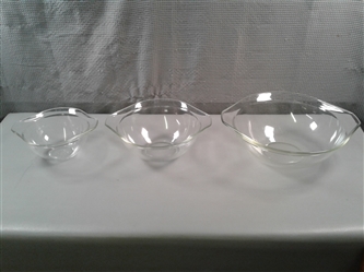 Rare Vintage Pyrex Glass Cinderella Bowl Set