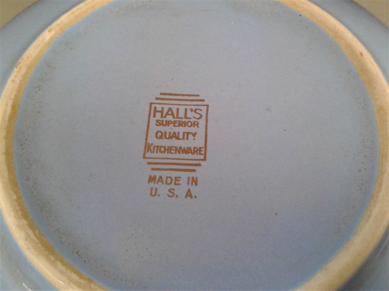 Vintage Hall's Teapots, Bowl, Etc