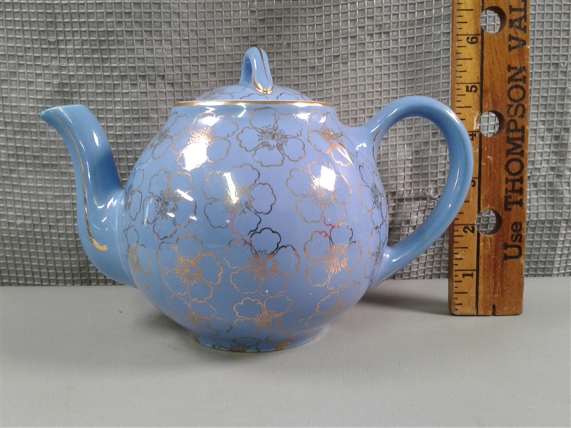 Vintage Hall's Teapots, Bowl, Etc