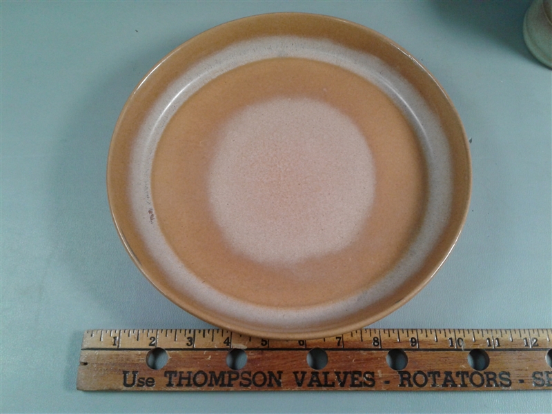 Vintage Frankoma Pottery Pie Plate and Mug