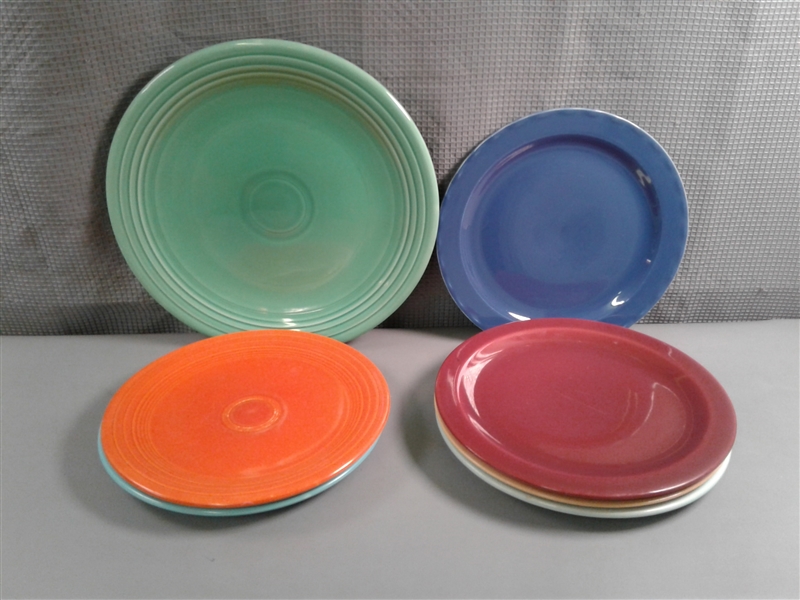 Vintage Fiesta Ware and other Plates