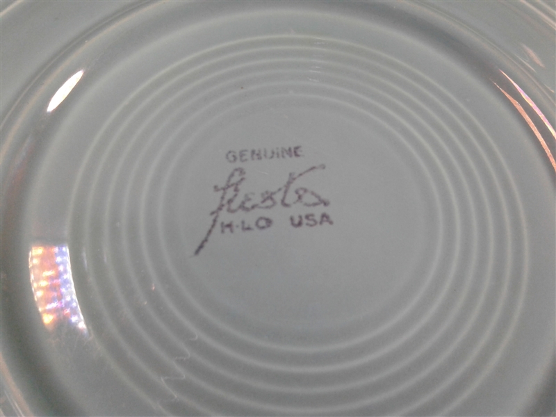 Vintage Fiesta Ware and other Plates