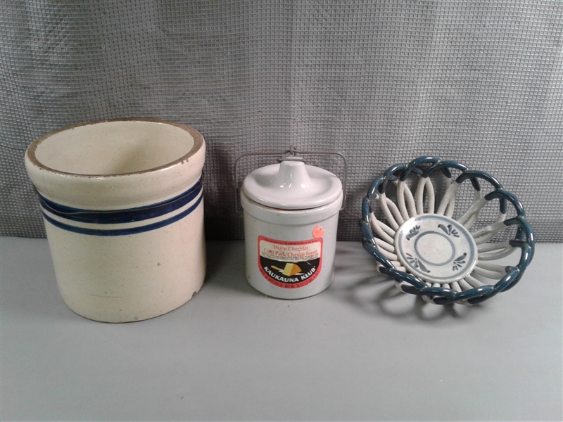 Vintage Stoneware and Crocks