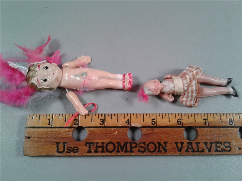 Vintage Plastic Babies and Paper Dolls